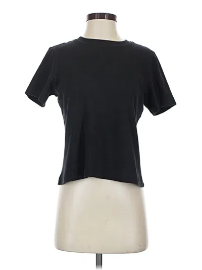 Pre-owned Babaton Short Sleeve T-shirt In Black