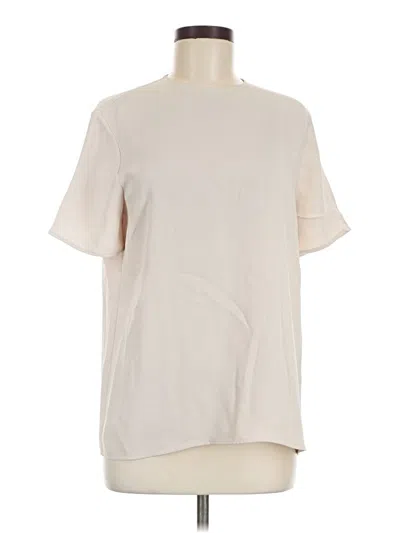 Pre-owned Babaton Short Sleeve T-shirt In Ivory