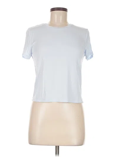 Pre-owned Babaton Short Sleeve T-shirt In Silver