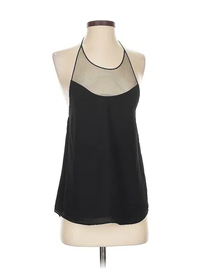 Pre-owned Babaton Sleeveless Blouse In Black