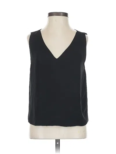 Pre-owned Babaton Sleeveless Blouse In Black
