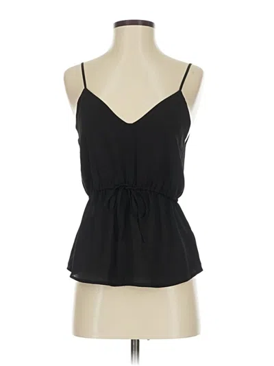 Pre-owned Babaton Sleeveless Blouse In Black