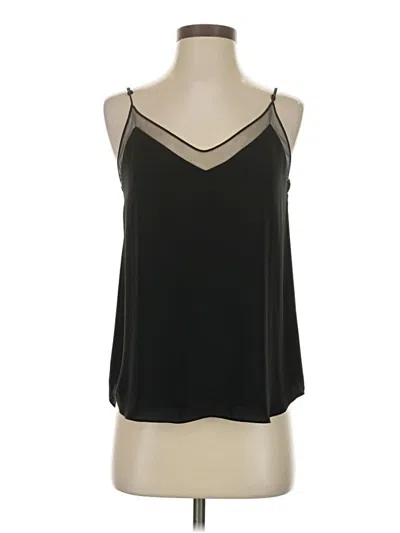 Pre-owned Babaton Sleeveless Blouse In Black