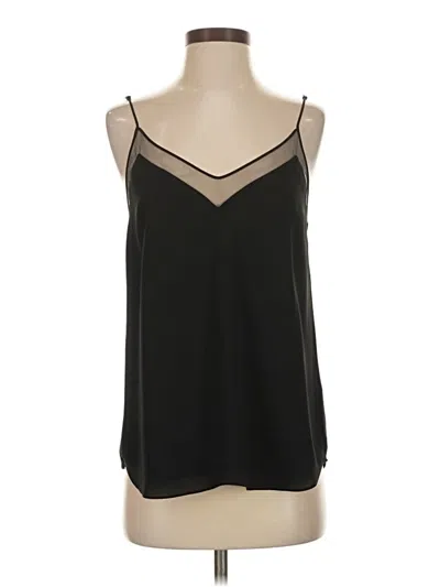 Pre-owned Babaton Sleeveless Blouse In Black