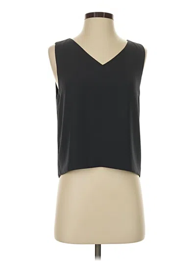 Pre-owned Babaton Sleeveless Blouse In Black
