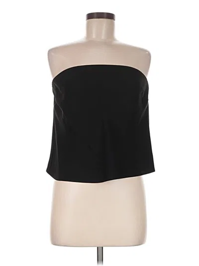 Pre-owned Babaton Sleeveless Blouse In Black