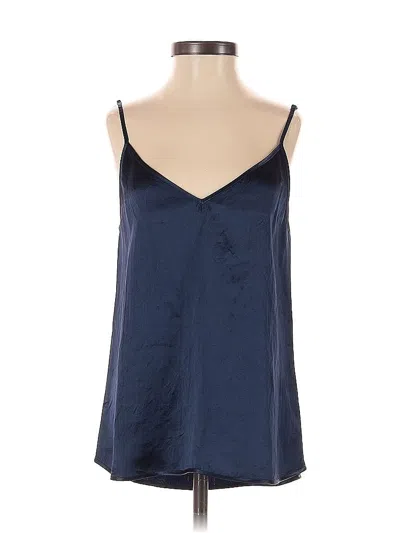 Pre-owned Babaton Sleeveless Blouse In Blue