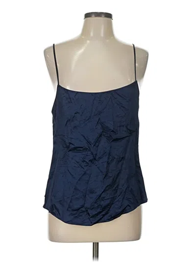 Pre-owned Babaton Sleeveless Blouse In Blue