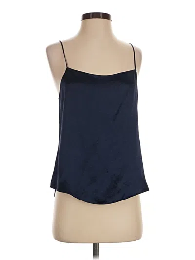Pre-owned Babaton Sleeveless Blouse In Blue