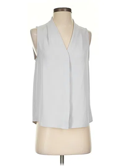 Pre-owned Babaton Sleeveless Blouse In Gray