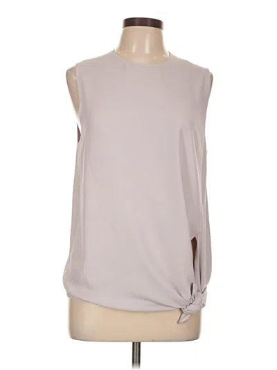 Pre-owned Babaton Sleeveless Blouse In Gray