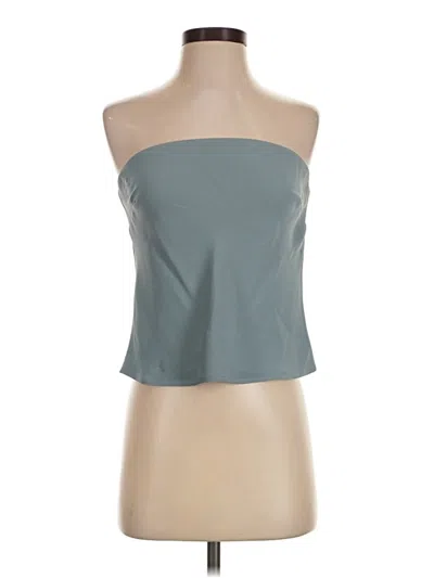 Pre-owned Babaton Sleeveless Blouse In Gray