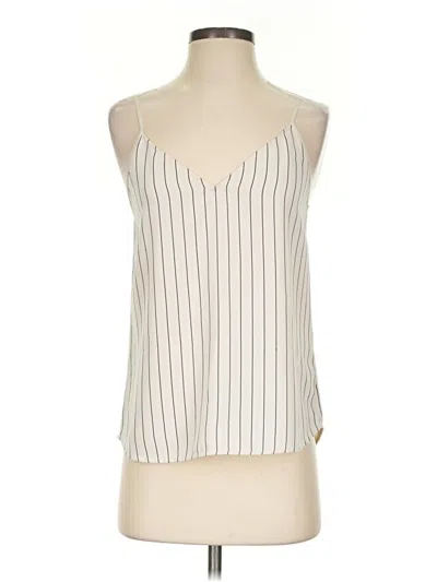 Pre-owned Babaton Sleeveless Blouse In Ivory