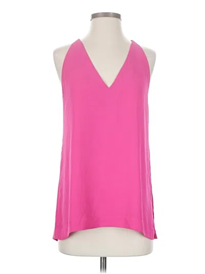 Pre-owned Babaton Sleeveless Blouse In Pink