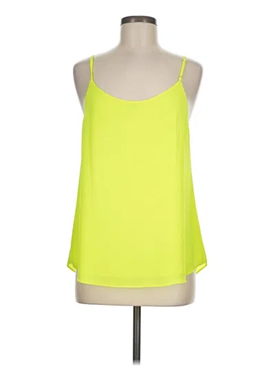 Pre-owned Babaton Sleeveless Blouse In Yellow