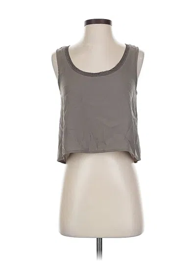 Pre-owned Babaton Sleeveless T-shirt In Gray