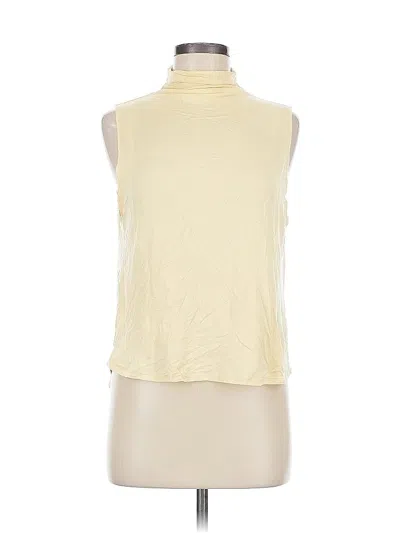 Pre-owned Babaton Sleeveless T-shirt In White