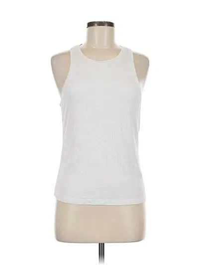Pre-owned Babaton Sleeveless T-shirt In White