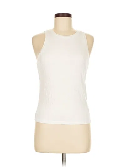Pre-owned Babaton Sleeveless T-shirt In White