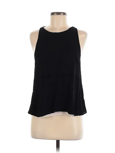Pre-owned Babaton Sleeveless Top Black Halter Neckline Tops
