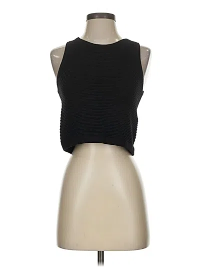 Pre-owned Babaton Sleeveless Top Black Halter Neckline Tops