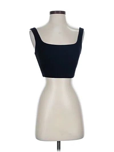 Pre-owned Babaton Sleeveless Top Black Sweetheart Neckline Tops