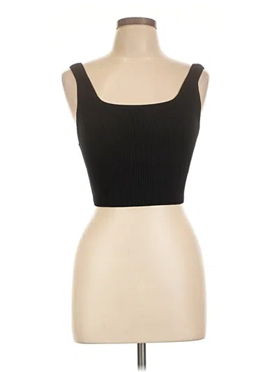 Pre-owned Babaton Sleeveless Top Black Sweetheart Neckline Tops