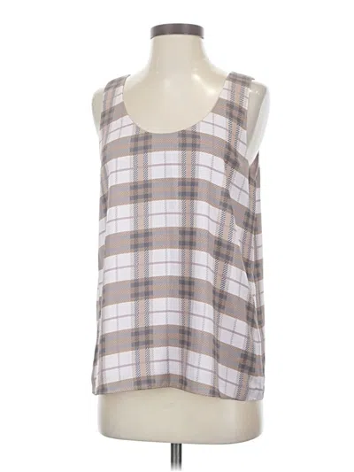 Pre-owned Babaton Sleeveless Top Gray Square Neckline Tops
