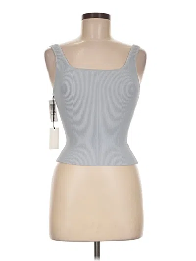 Pre-owned Babaton Sleeveless Top Gray Square Neckline Tops