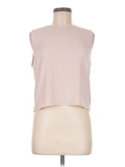 Pre-owned Babaton Sleeveless Top Pink Halter Neckline Tops
