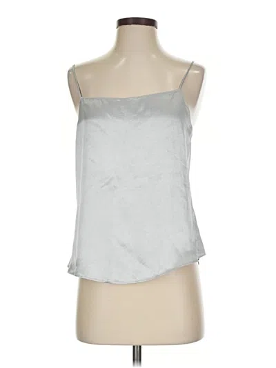 Pre-owned Babaton Sleeveless Top Silver Sweetheart Neckline Tops