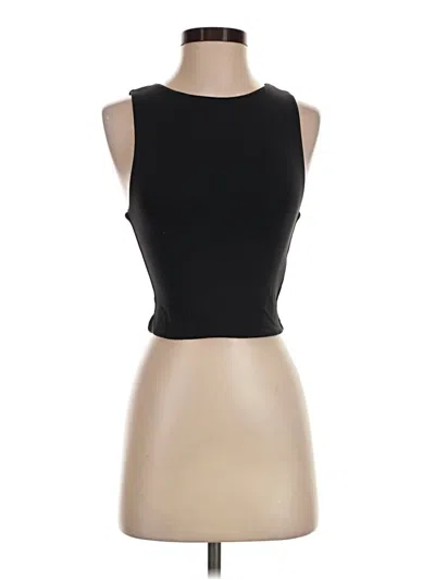 Pre-owned Babaton Sleeveless T-shirt In Black