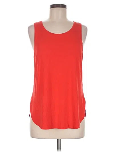 Pre-owned Babaton Sleeveless T-shirt In Red
