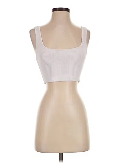 Pre-owned Babaton Sports Bra In Ivory