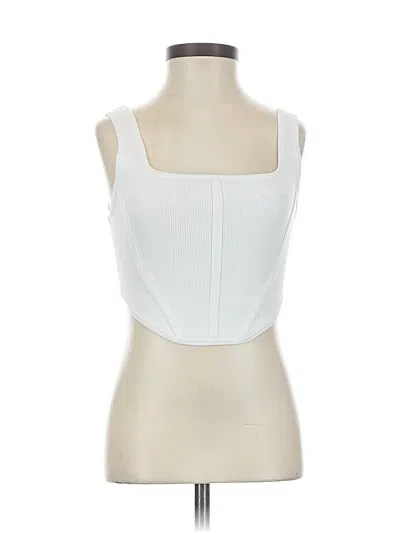Pre-owned Babaton Sports Bra In White
