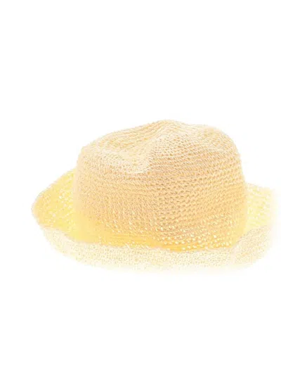 Pre-owned Babaton Sun Hat In Ivory