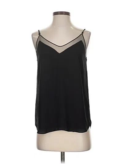 Pre-owned Babaton Tank Top Black Halter Neckline Tops