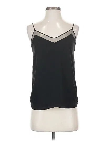 Pre-owned Babaton Tank Top Black Halter Neckline Tops