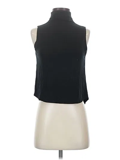 Pre-owned Babaton Tank Top Black Halter Neckline Tops
