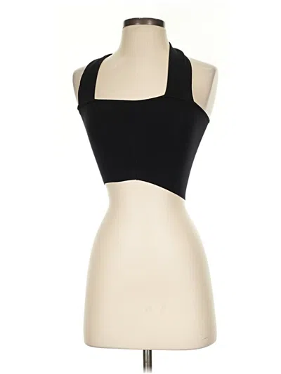 Pre-owned Babaton Tank Top Black Strapless Neckline Tops