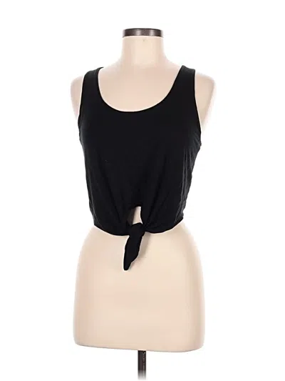 Pre-owned Babaton Tank Top Black Strapless Neckline Tops