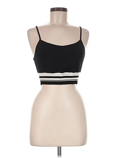 Pre-owned Babaton Tank Top Black Strapless Neckline Tops