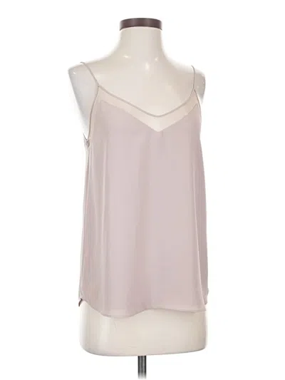 Pre-owned Babaton Tank Top Gray Halter Neckline Tops