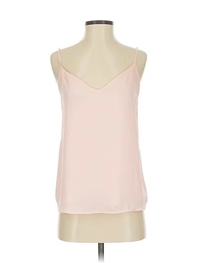 Pre-owned Babaton Tank Top Pink Halter Neckline Tops