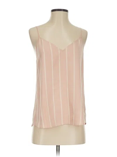 Pre-owned Babaton Tank Top Pink Halter Neckline Tops