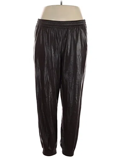 Pre-owned Babaton Track Pants In Black