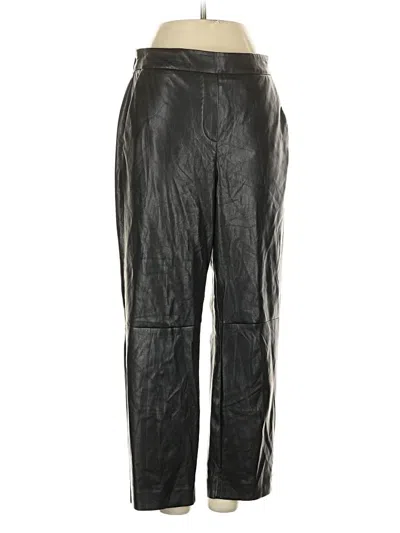 Pre-owned Babaton Track Pants In Black
