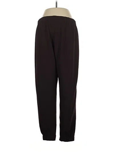 Pre-owned Babaton Track Pants In Black