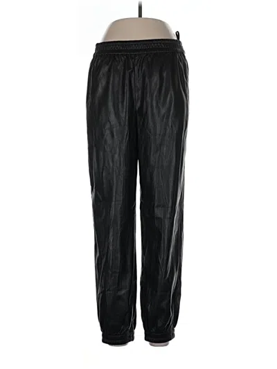 Pre-owned Babaton Track Pants In Black