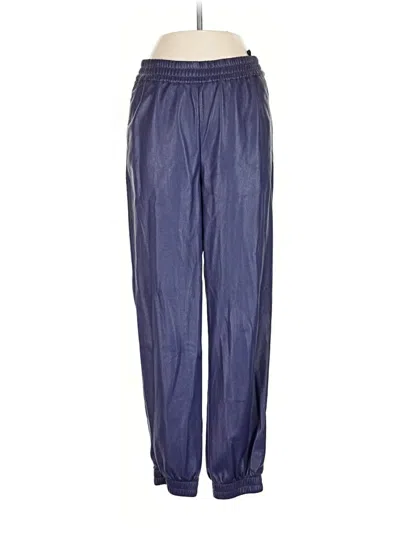 Pre-owned Babaton Track Pants In Blue